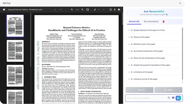 Interactive Paper Exploration Interface